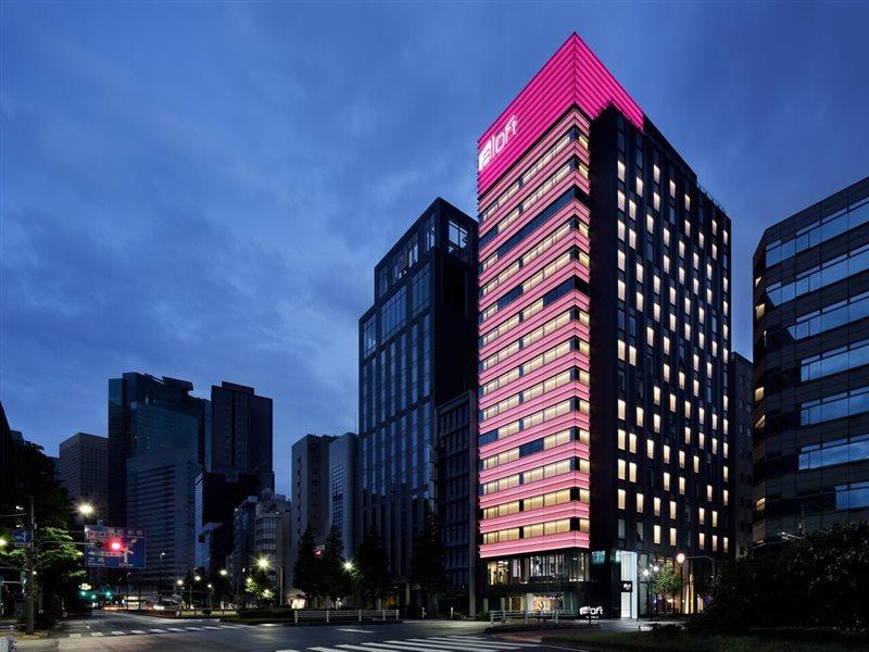 Готель Aloft Tokyo Ginza Екстер'єр фото