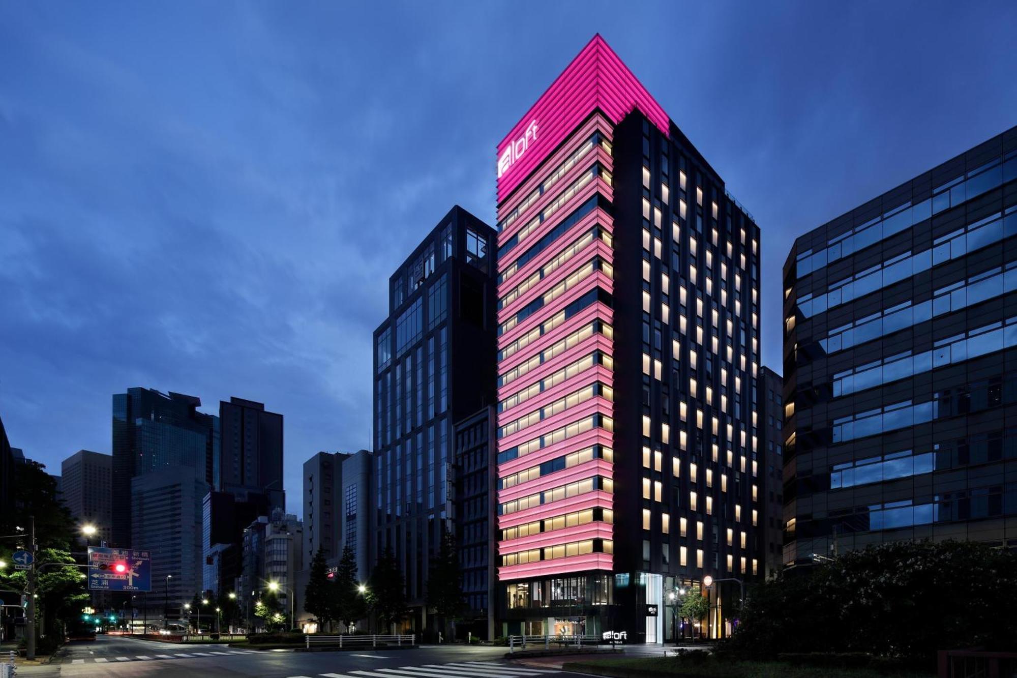 Готель Aloft Tokyo Ginza Екстер'єр фото